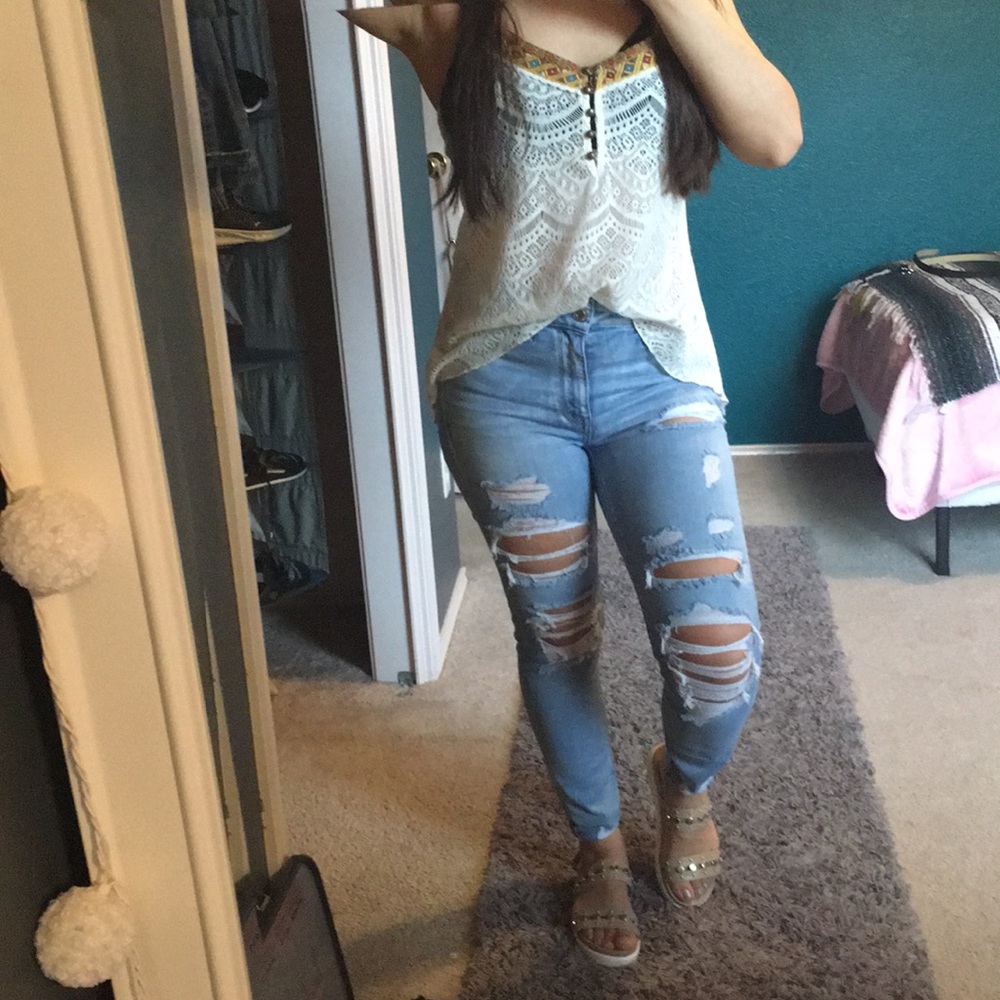 Ripped jeans